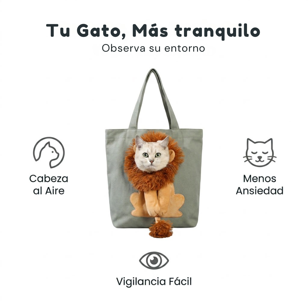 MichiNest™ | Bolsa Transportadora para Gatos