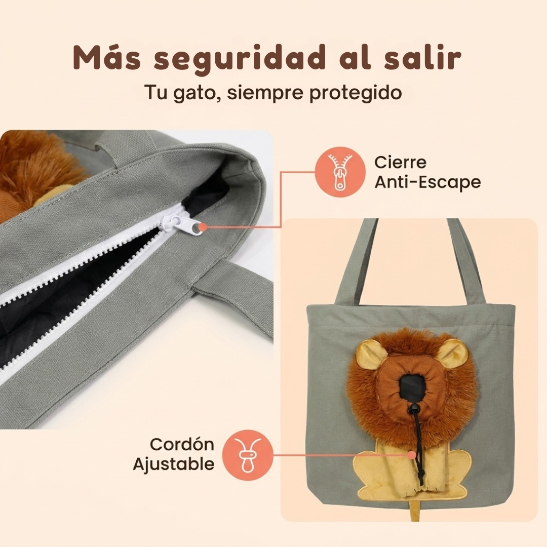 MichiNest™ | Bolsa Transportadora para Gatos