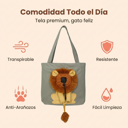 MichiNest™ | Bolsa Transportadora para Gatos